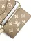 Клатч Louis Vuitton Felicie кремовый/серый