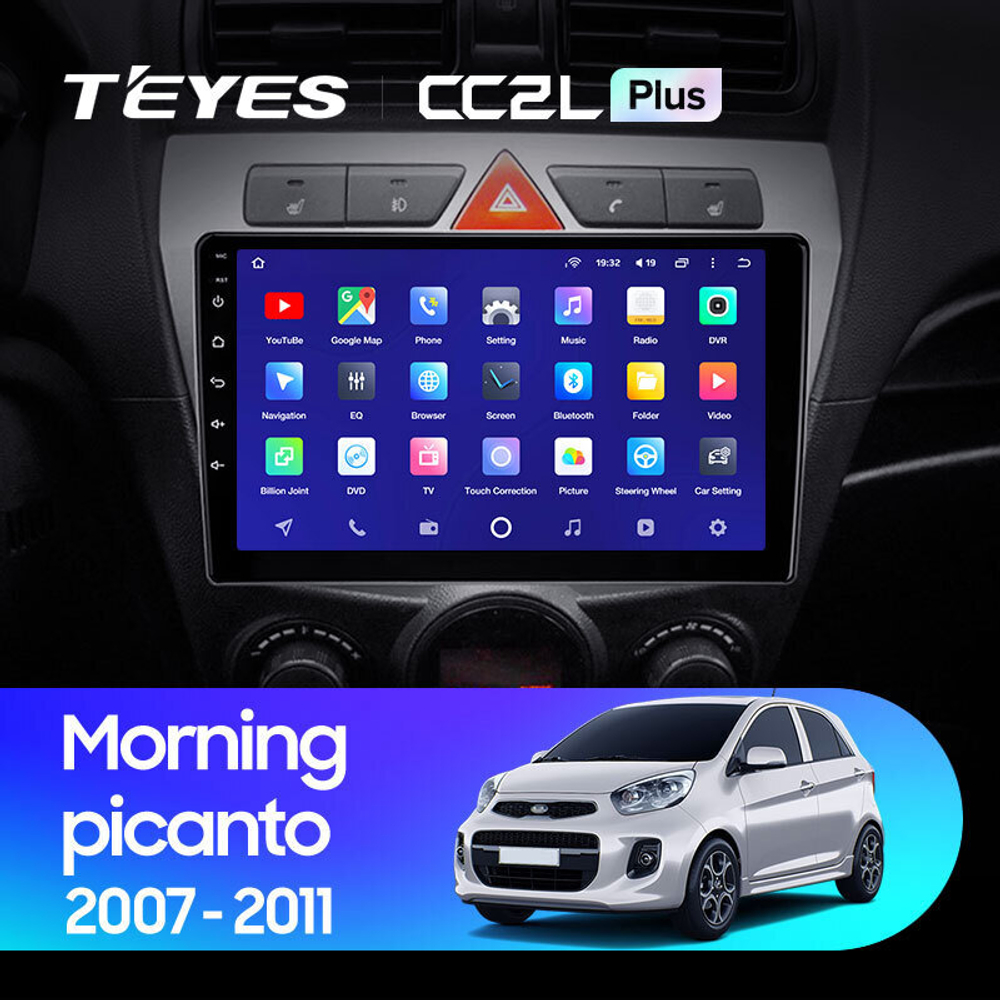 Teyes CC2L Plus 9" для KIA Picanto 2007-2011