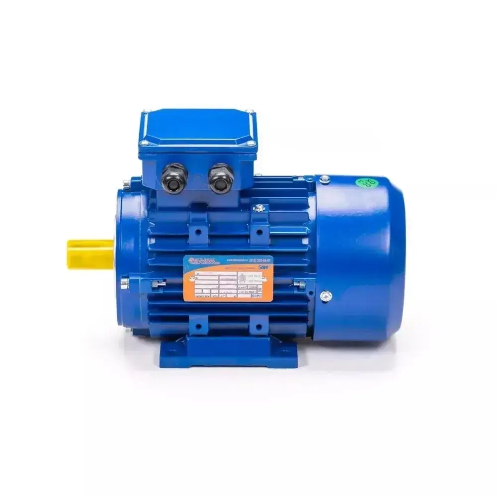 Электродвигатель трехфазный 5АИ 56 В2 FT85 IM 2181 0.25 кВт 3000 об мин