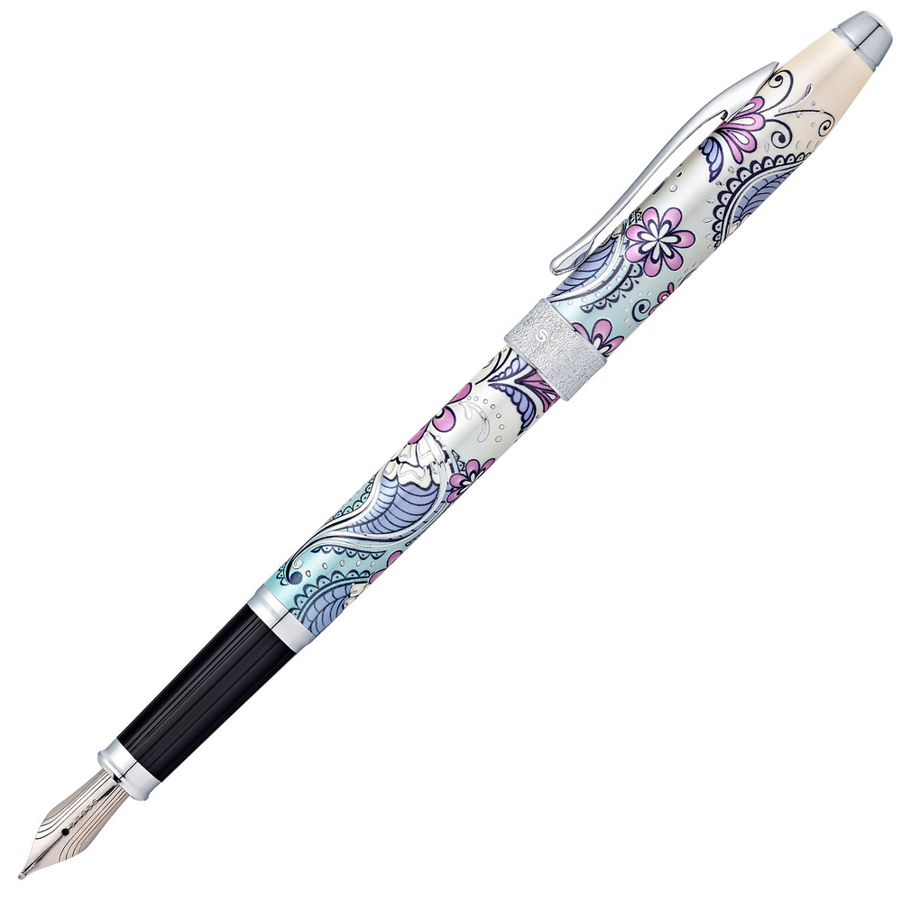 Cross Botanica - Purple Orchid, перьевая ручка, F, BL