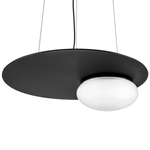 737337 Люстра EMISFERO 12W LED 655LM 180G ЧЕРНЫЙ 3000K