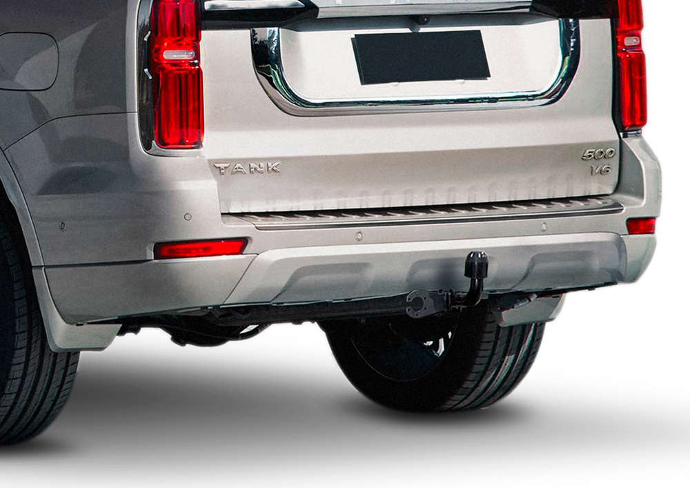 Фаркоп с электр. Smart, Tank 500 2023-, Haval H9 2024-, 2500/100 кг, F.4812.001, Berg (паспорт, сертификат)