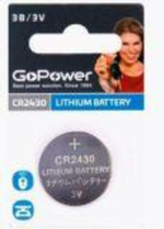 Батарейка GoPower CR2430 BL1 Lithium 3V