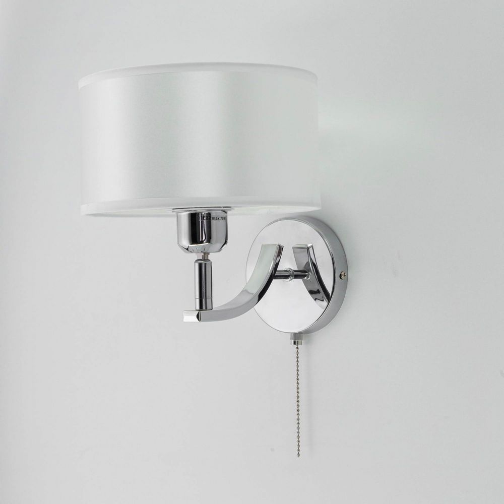 Citilux Эвита CL466310 Бра с белым абажуром и выключателем