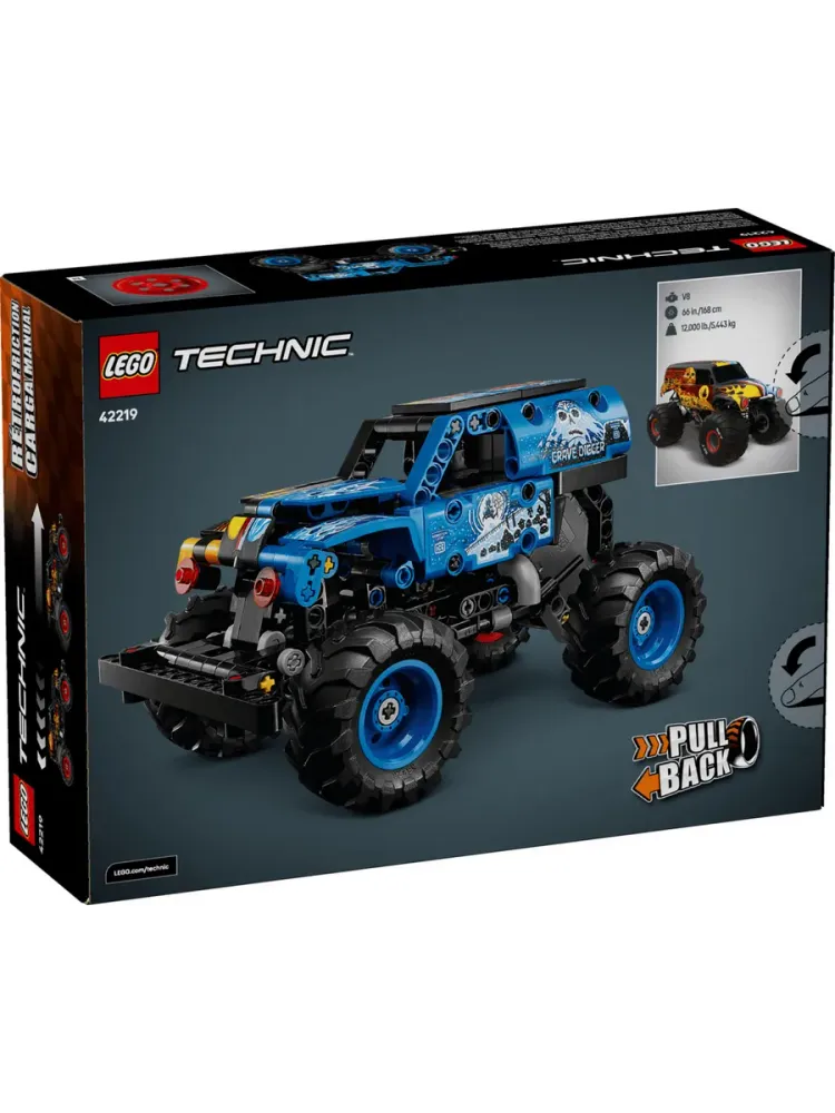 Конструктор Technic 42219 Monster Jam огонь и лед