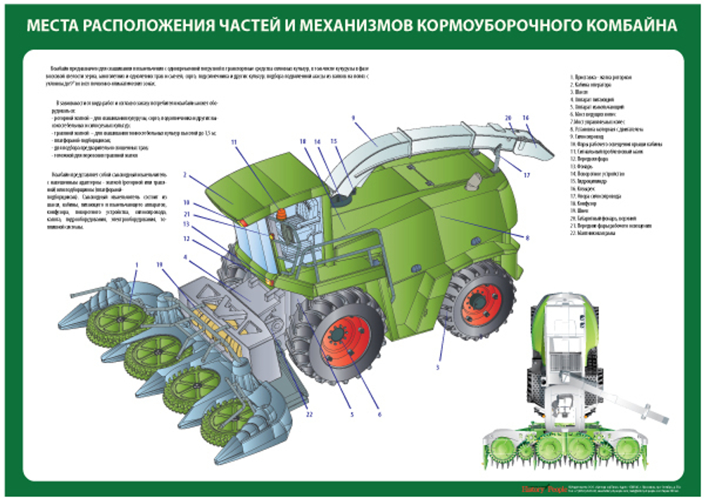 Устройство кормоуборочного комбайна