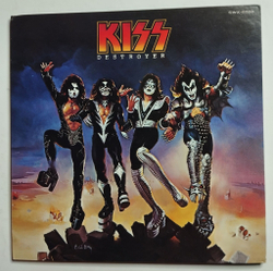Винтажная виниловая пластинка LP Kiss Destroyer (Japan 1976) (No Obi) (Blue Bogart Label)