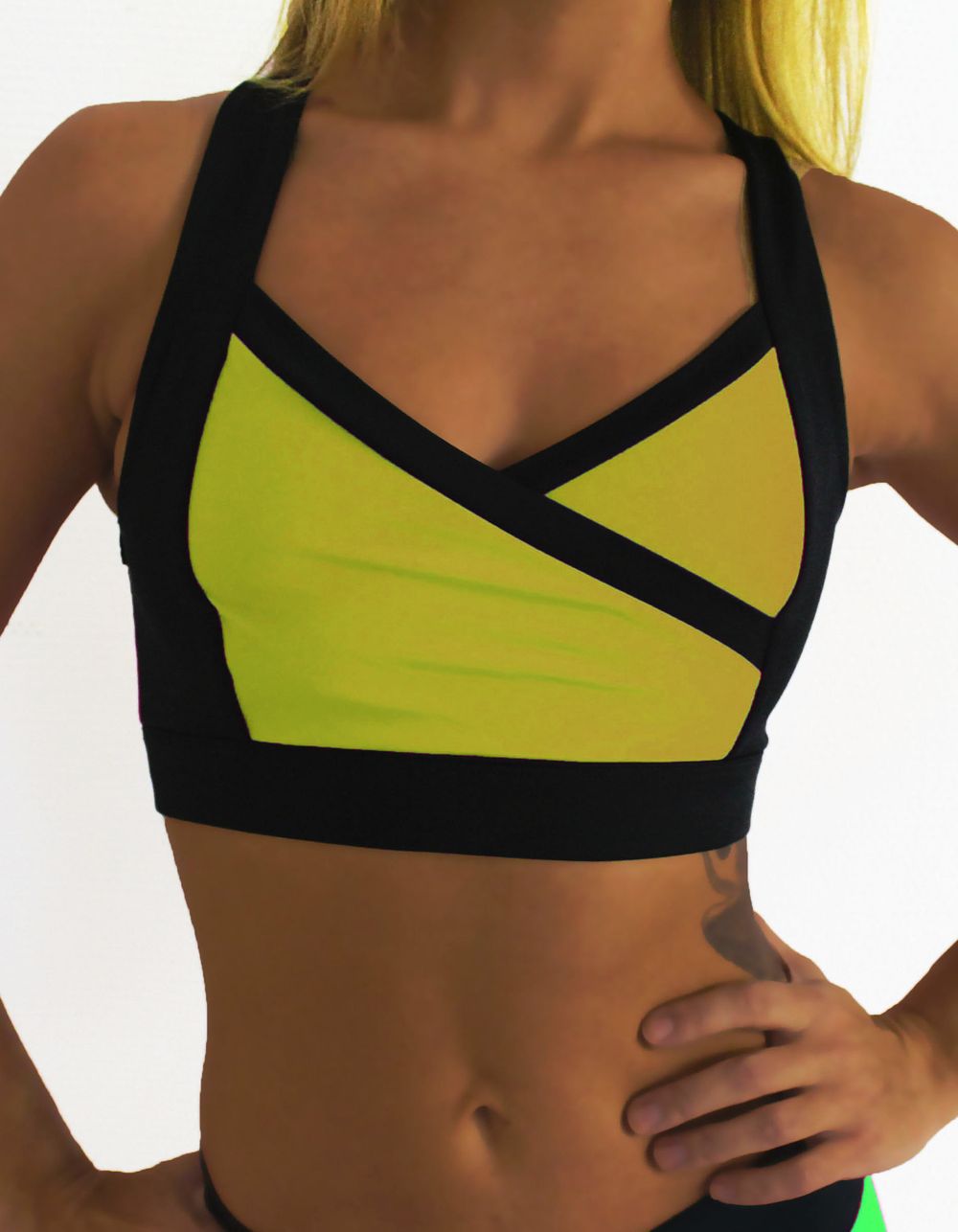 Топ Maxi Fit, Лайм