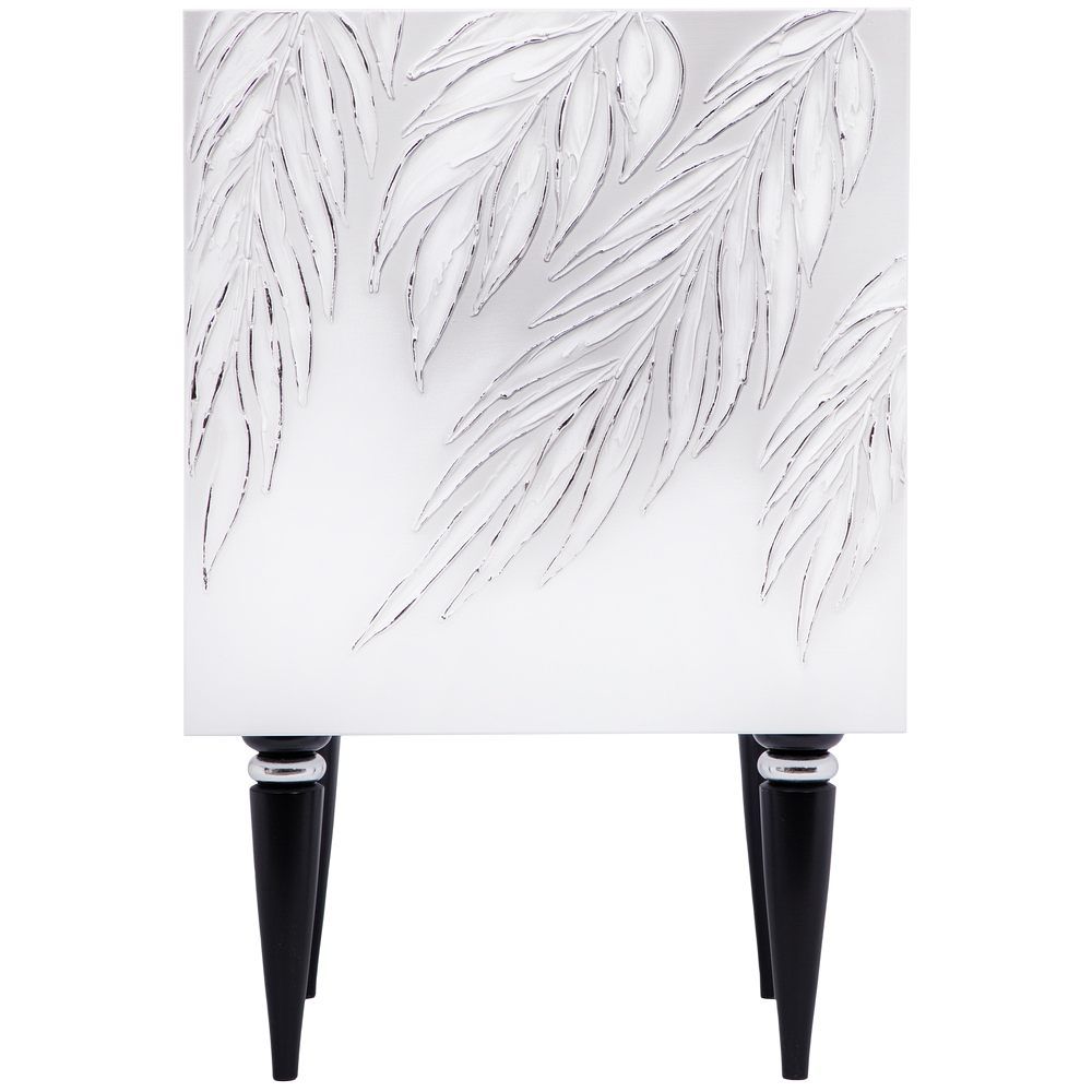 Тумба прикроватная Тропик Классика Айс Найт Сильвер правая