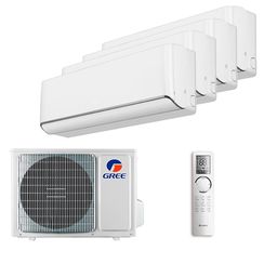 Мультисплит система на 4 комнаты Gree GWH09AVCXB-K6DNA1B/I (white) x 4 / GWHD(28)NK6OO (LCLH)