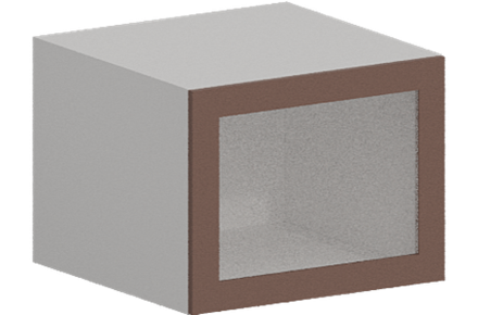 Кухня Модуль ШВГС 610 Ликата / Пудрово-розовый