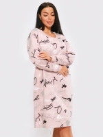 Ночная сорочка утеплённая