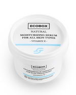 Натуральная увлажняющая сыворотка для всех типов кожи лица "Витамин E" 120 мл Ecobox