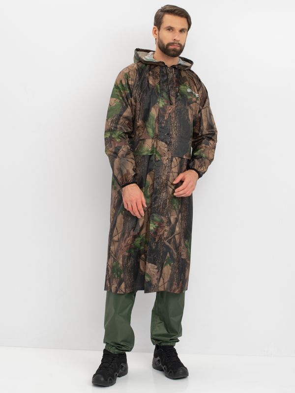 Плащ ВВЗ ткань Таффета PVC (20000мм) цвет Лес