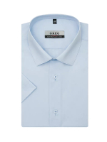 Сорочка GREG Regular fit 210/201/4290/Z "Однотон с отделкой. Non Iron"