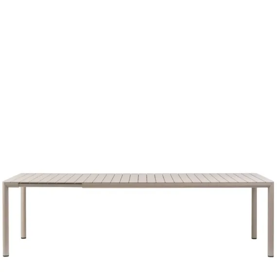 Стол раздвижной Tevere, 210-275х100 см, бежевый