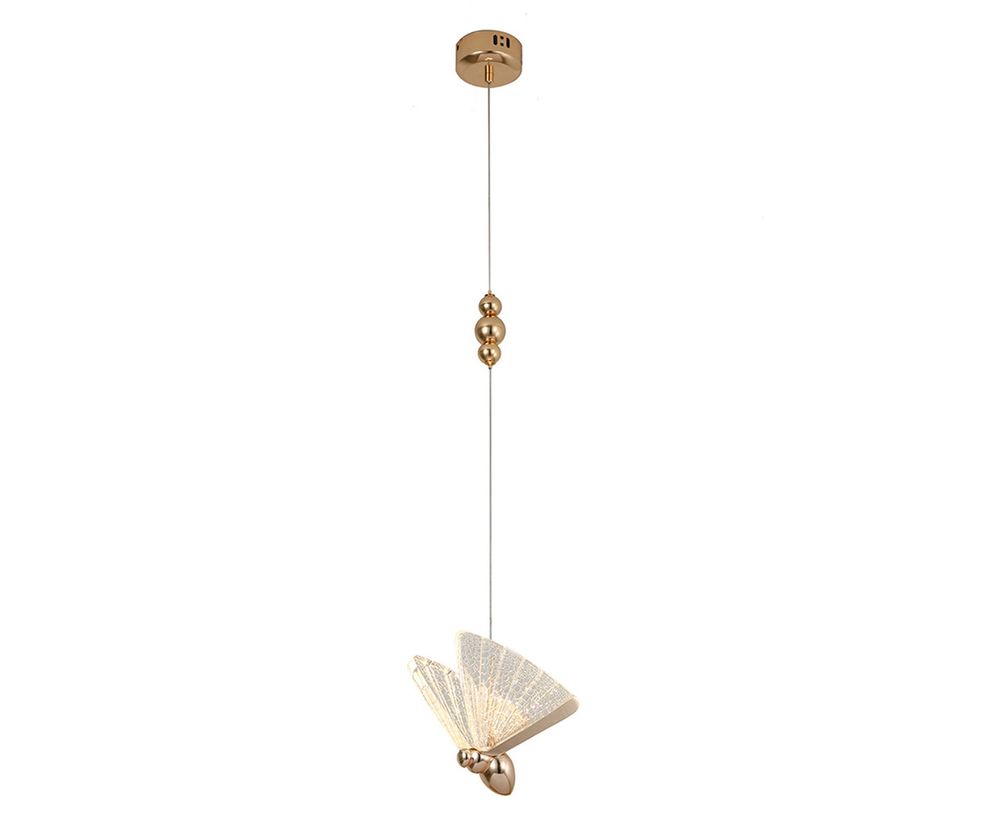 Kink Light 08444-1A,33 Подвес Баттерфляй золото Led 6W