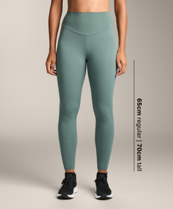 OYSHO Легинсы длиной до щиколотки Comfortlux с высокой посадкой, темно-бирюзовый