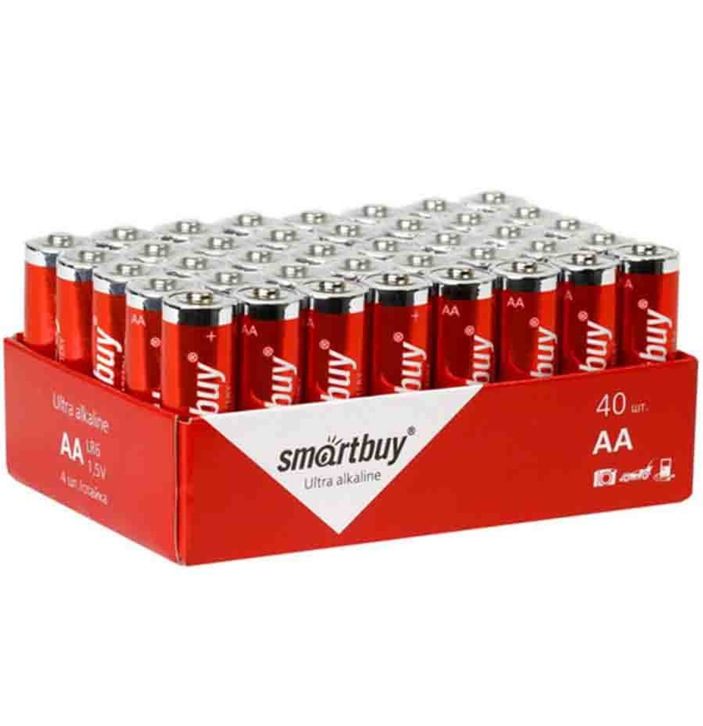 Батарейка Smartbuy LR6/4S АА (STBA-2A24S)