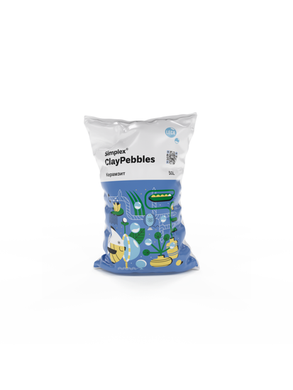 Керамзит Simplex ClayPebbles 50 л