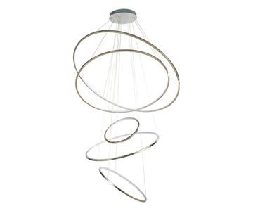 07675A,02 Люстра Амия хром Led 175W