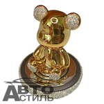 Ароматизатор-игрушка -на торпеду- Мишка - YC-14GL золотой