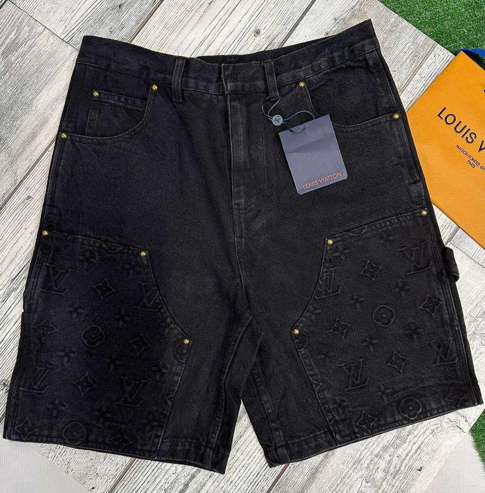 Джинсовые шорты Louis Vuitton