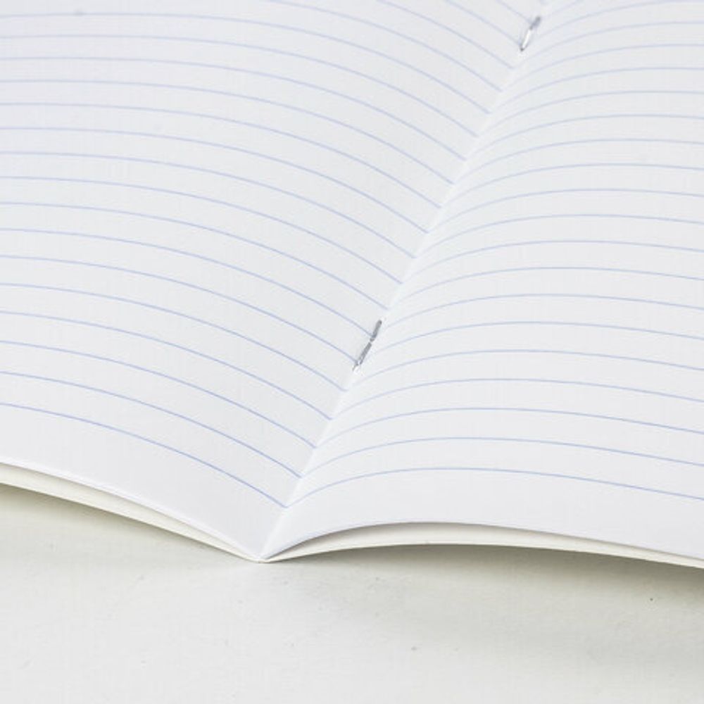 Тетрадь ЗЕЛЁНАЯ обложка 18 л., линия с полями, офсет, "ПЗБМ", 19889, 20шт