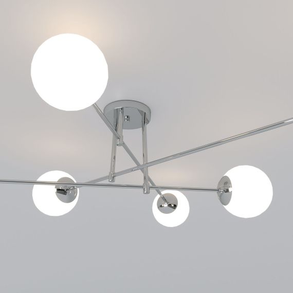 Потолочная люстра Eurosvet Netz 30181/6 хром