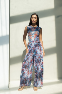 Брюки пляжные WATERCOLOR BLUE B