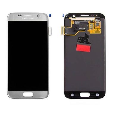 LCD Display Samsung Galaxy S7 / G930F - USED / Orig new MOQ:5 Silver