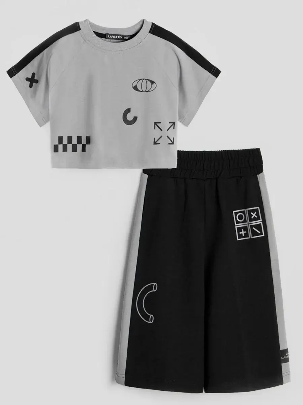 Костюм для девочки в садик, футболка и штаны