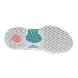 Женские теннисные кроссовки K-Swiss Hypercourt Express 2 Clay Court Shoe Women - White, Mint