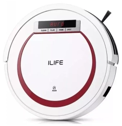 Робот-пылесос ILIFE V55 бело-красный