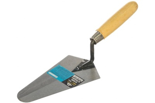 Кельма бетонщика 3 угла инструментальная сталь деревянная ручка 180мм