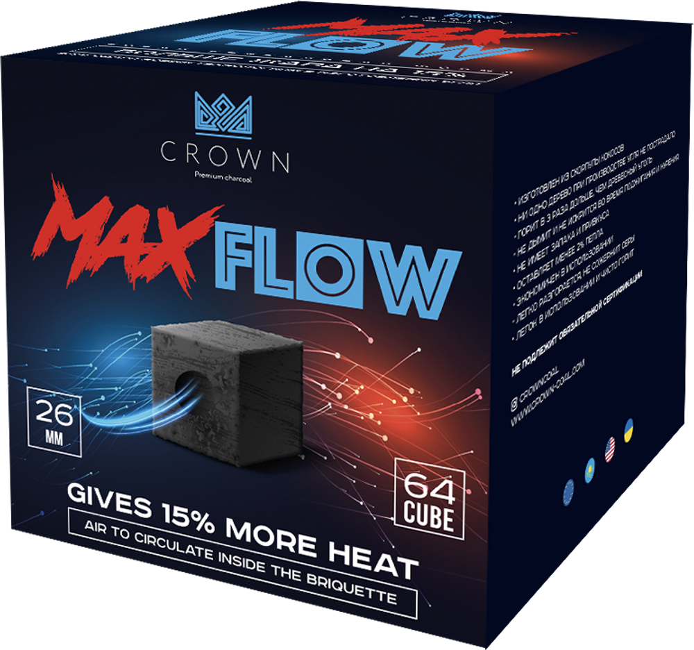 CROWN 26 MAX FLOW (64 шт)