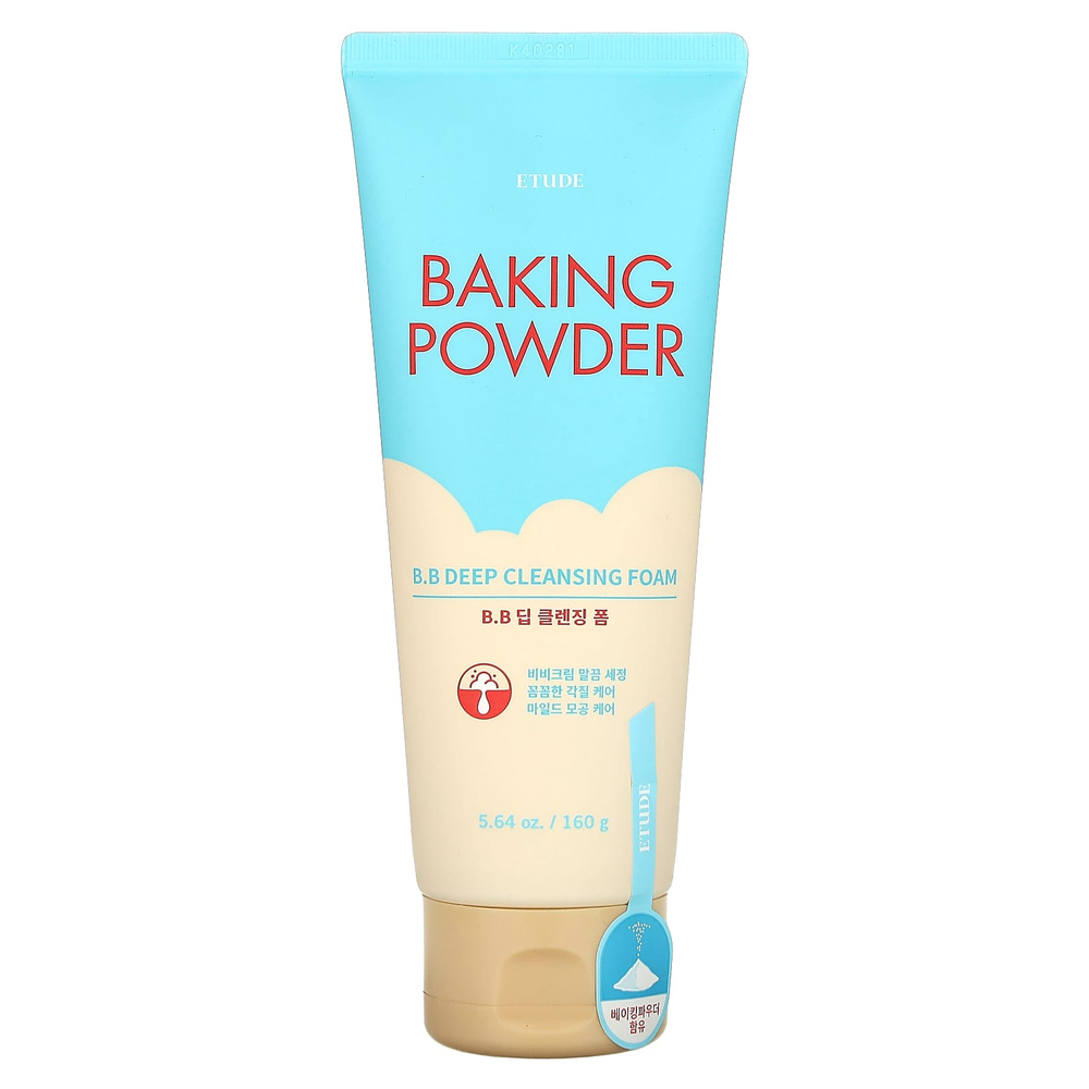 ETUDE, пенка для глубокого очищения, с разрыхлителем, 160 мл (5,64 унции)