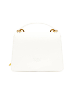 Кожаная сумка-трапеция Love One Mini Pinko - белый(100071 A0F1)