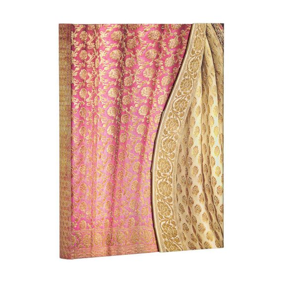 Paperblanks notebook Varanasi Silks and Saris / Sunahara Midi size Lined