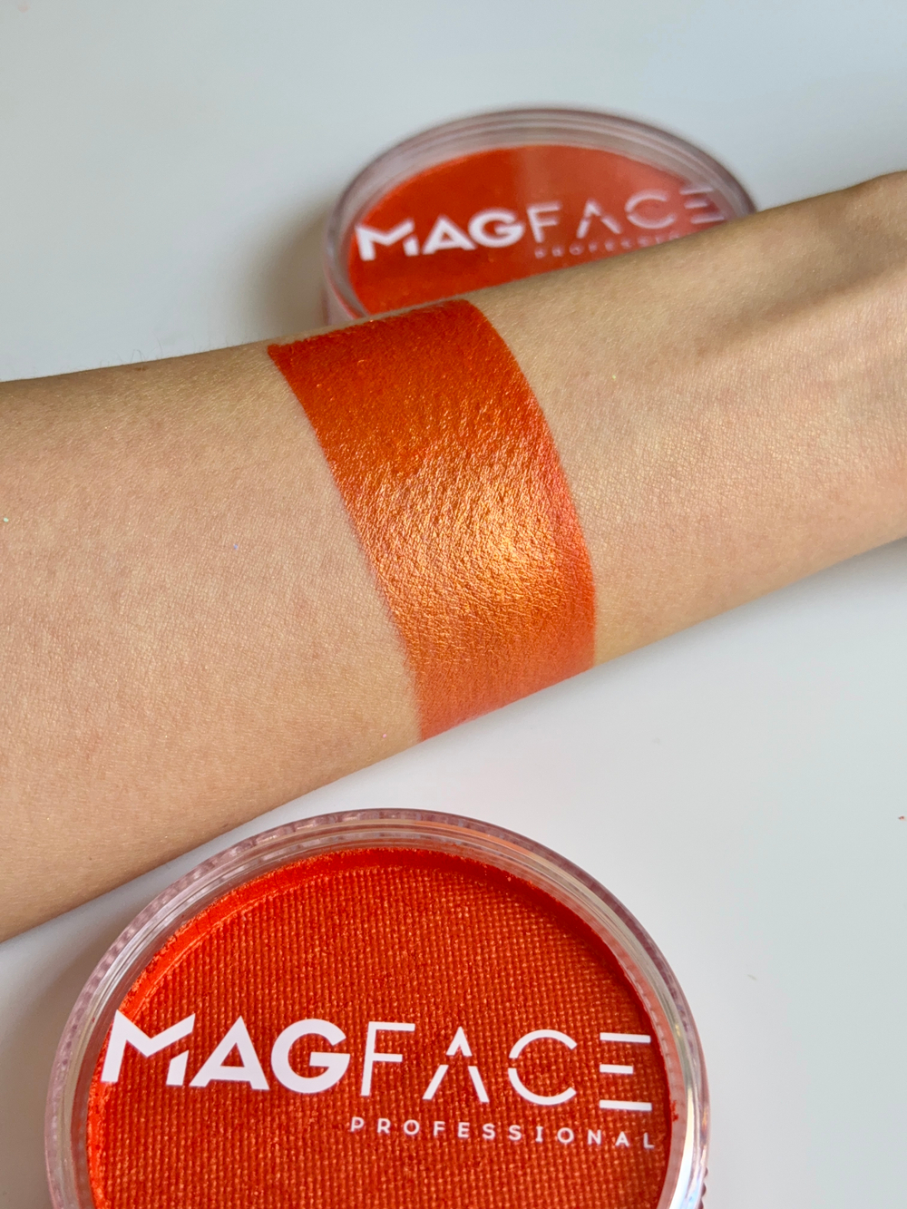 Аквагрим MAGFACE 30 гр перламутровый оранжевый
