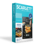 Весы кухонные SCARLETT SC-KS57P75 вафли