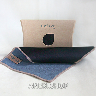 Салфетка для очков цвет антрацит 15х15см NMPC "Crystal"