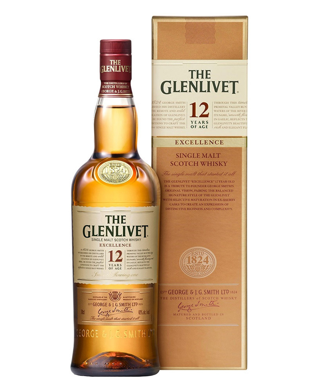 The Glenlivet 12 Y.O. Excellence 0.7 л.