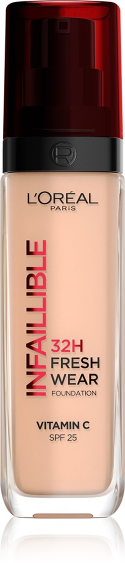 L’Oreal Paris Infaillible 32H Fresh Wear - Долговременное тонирование в жидкой основе оттенок 145 COOL ROSE, 30 ml