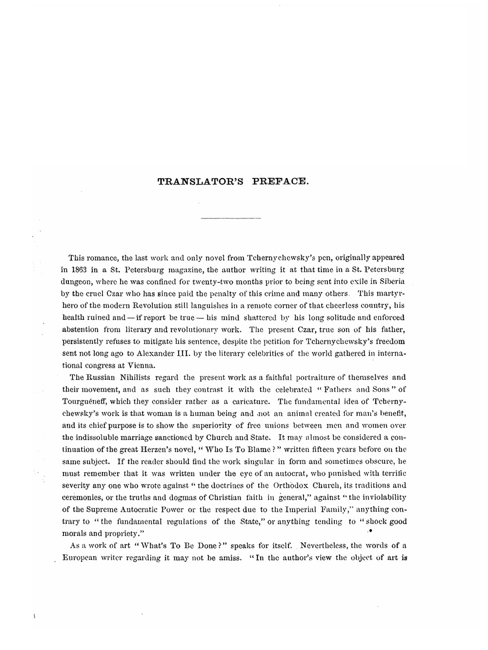 What's to be Done?: A Romance | Nikolay Gavrilovich Chernyshevsky
