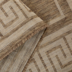 Ковер SIDE 0.5*0.8 дизайн 62101 BROWN/BEIGE