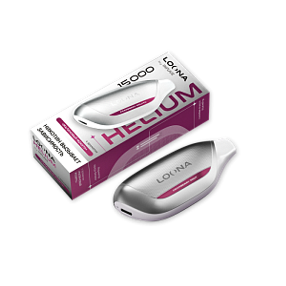 Luna Helium Малиновый мохито 15000 затяжек 20мг (2%)