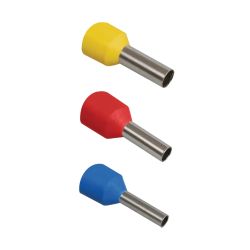 Наконечник-гильза НШВИ ЭРА NO-570-08 Е0508 0,5мм2 с изолированным фланцем оранжевый упаковка 100 шт