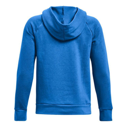 Детская теннисная толстовка Under Armour Rival Fleece Hoodie - blue