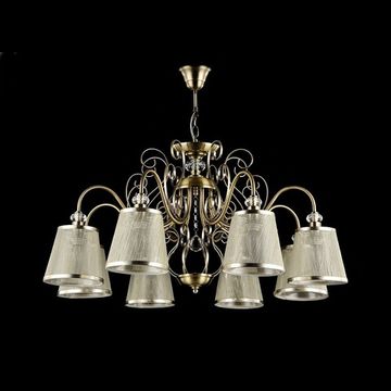 Подвесная люстра FR2405-PL-08-BZ бронза Freya Driana